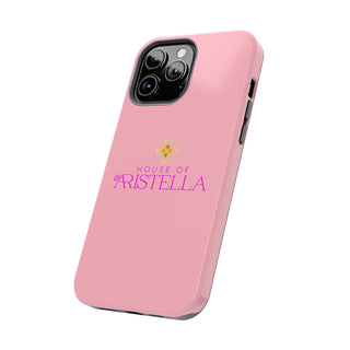 House of Aristella Logo Phone Case in Pink