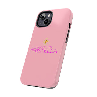 House of Aristella Logo Phone Case in Pink