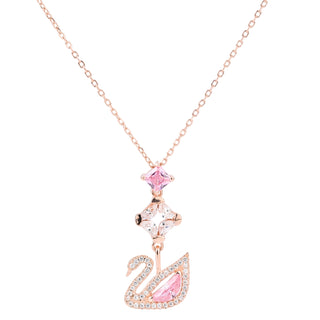 Dazzling Swan Necklace