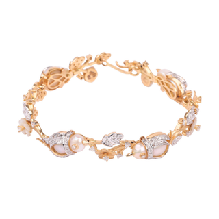 Mother of Pearl Birds Bracelet