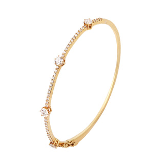 Single Line Diamond Bracelet