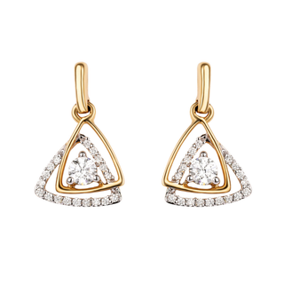 Golden Triangle Earrings