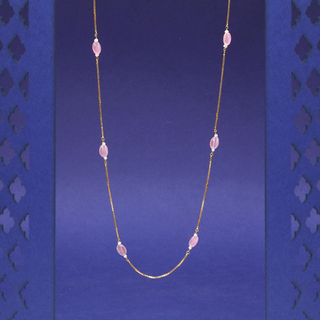 Pink Tourmaline Chain