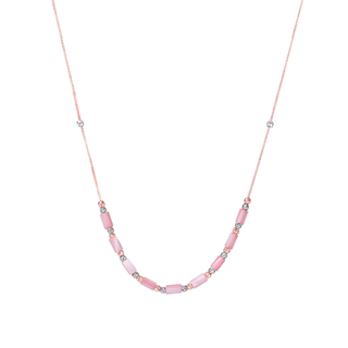 Pink Mother of Pearl Chain